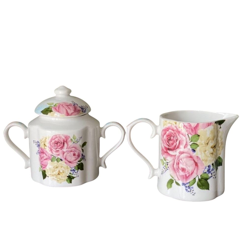 Eileen's Reserve by New Anchor Inc. Sugar Bowl & Creamer Cup Set